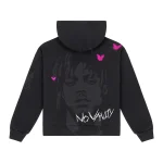 No Vanity Zip Hoodie Black (1)