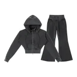 Ni Vanity Vintage Wash Crop Tracksuit (5)