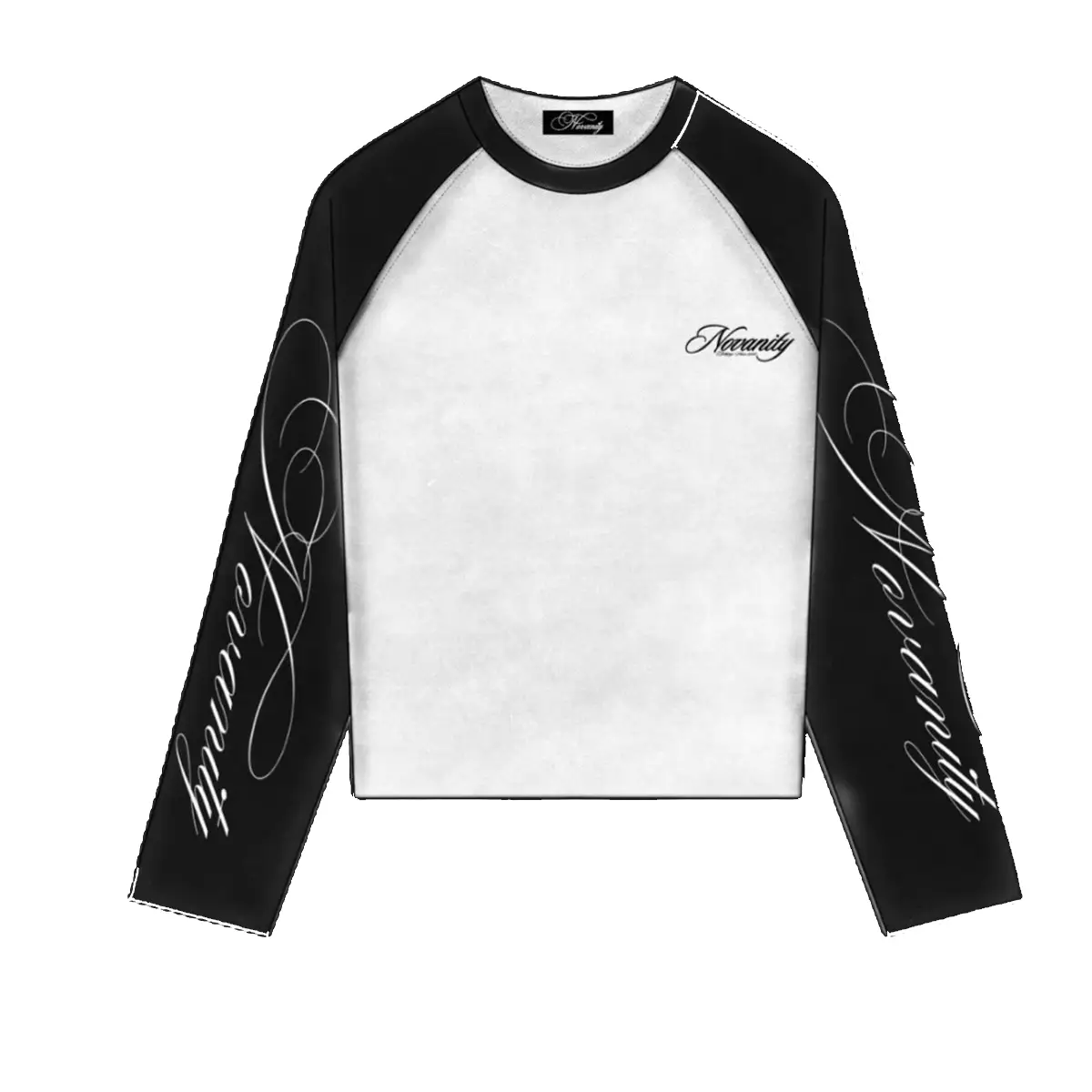 No Vanity Distressed Logo Longsleeve (3)