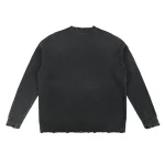 No Vanity Distressed Logo Sweater (1)