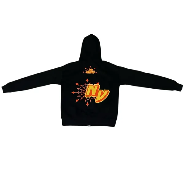 No Vanity Full Zip Hoodie OrangeYellow (2)
