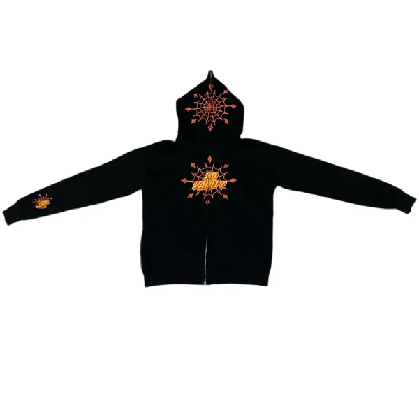 No Vanity Full Zip Hoodie OrangeYellow (3)