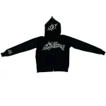 No Vanity Full Zip Hoodie WhiteGray (3)