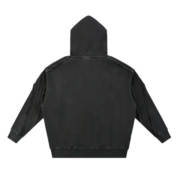 No Vanity Raw Edge Hoodie (1)