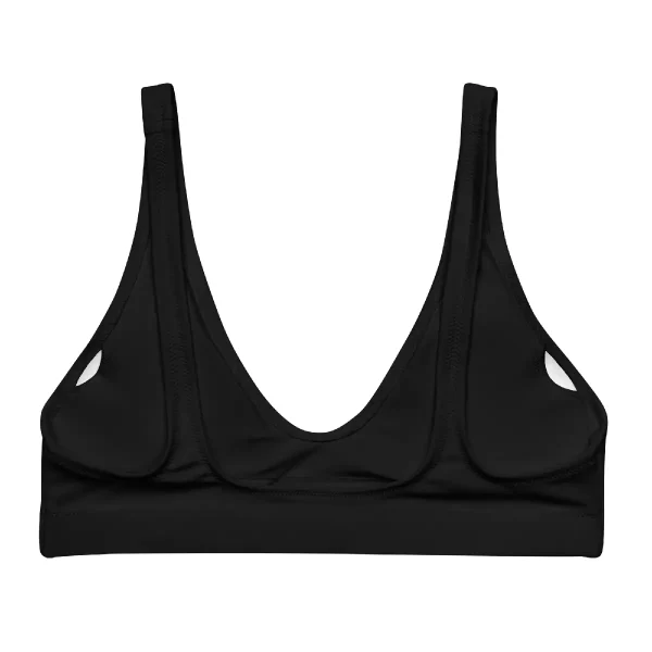 No Vanity Scoop Neck Logo Sports Bra (1)