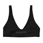 No Vanity Scoop Neck Logo Sports Bra (2)