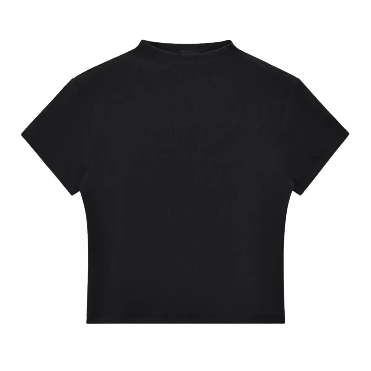 No Vanity Slim Fit Mock Neck Tee (2)