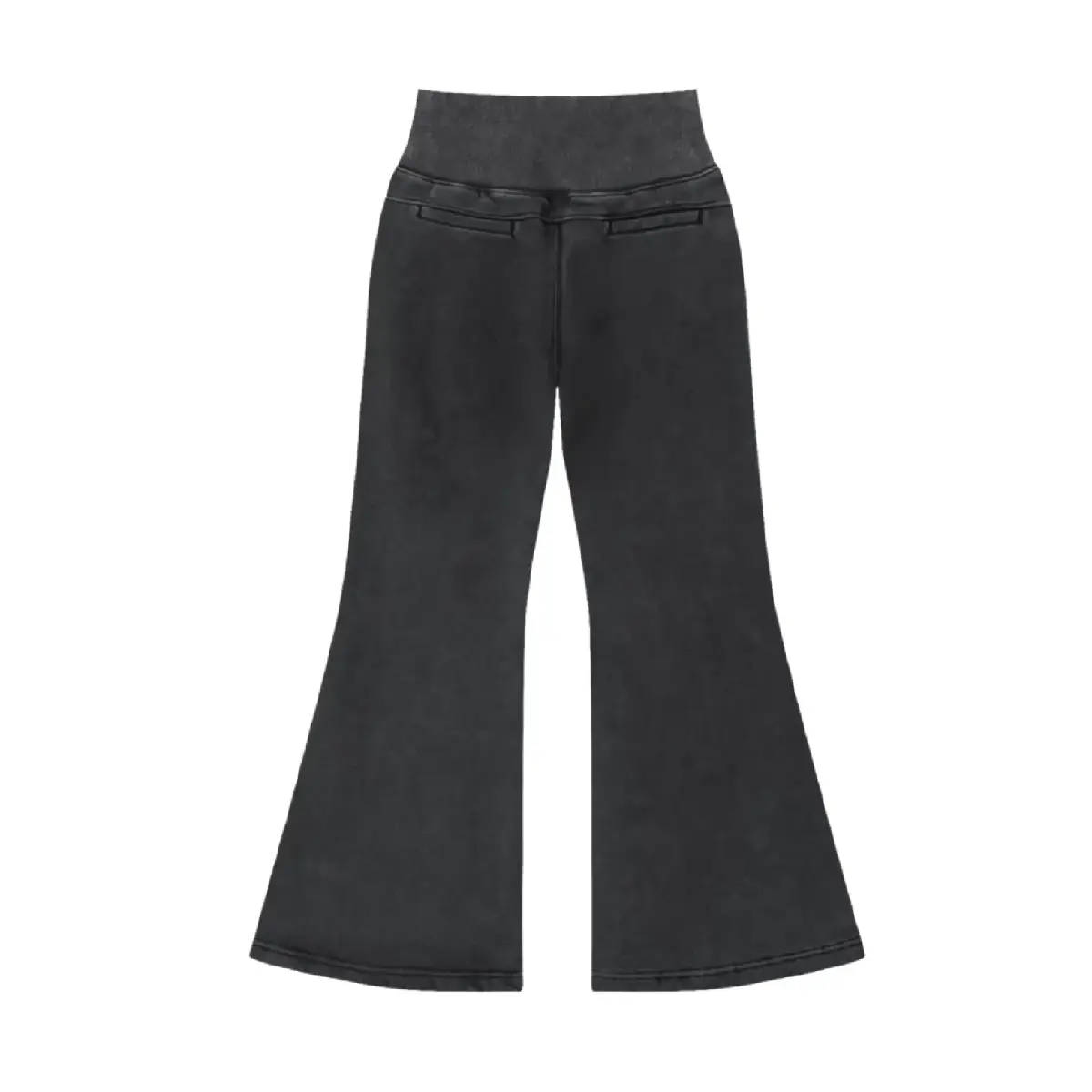 No Vanity Vintage Wash Flare Sweatpants (1)