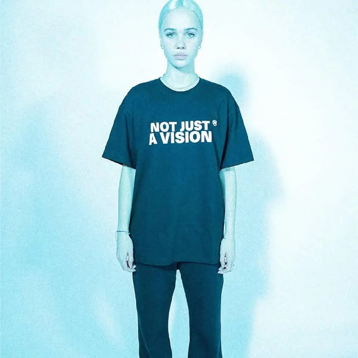NoVanity Not Just A Vision T Shirt Black