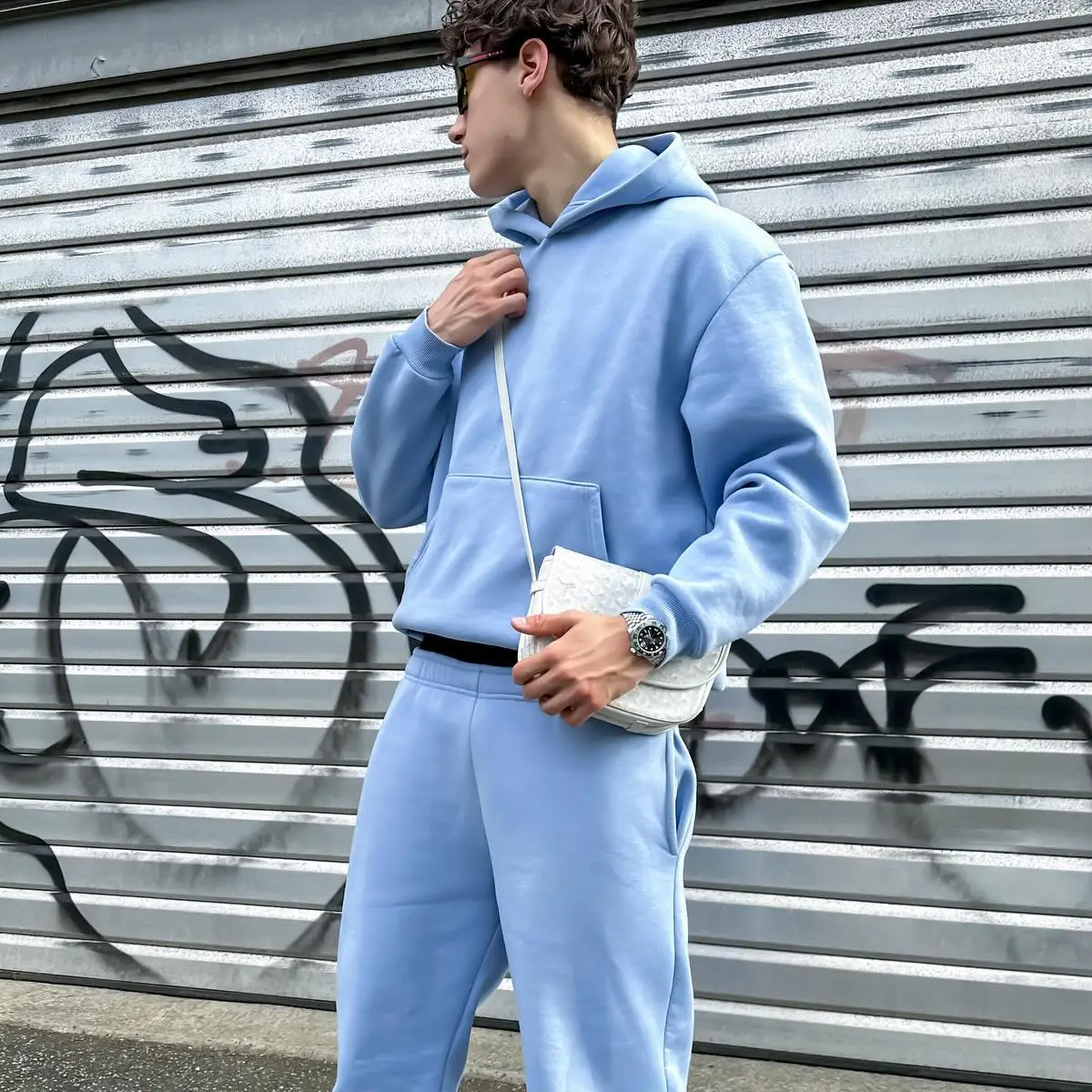 Novanity Melted Blue Hoodie (2)