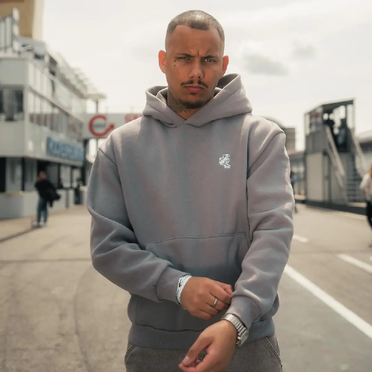 Novanity Melted Grey Hoodie (3)