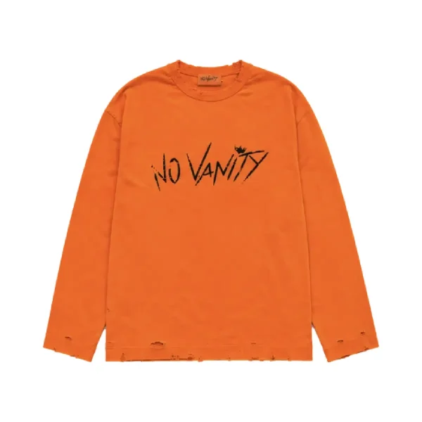No Vanity Orange Longsleeve (1)